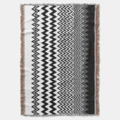 Zickzack Decke (Vorderseite Vertikal)