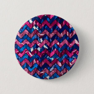 Zickzack Design, Abstrakte Gestaltung Button