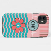 Zickzack Design für Krankenpfleger Case-Mate iPhone Hülle (Rückseite (Horizontal))