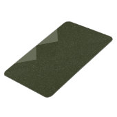 Zickzack Edge Moss Green Magnet - Anpassbar (Linke Seite)