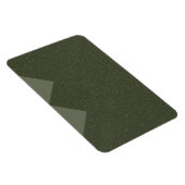 Zickzack Edge Moss Green Magnet - Anpassbar (Rechte Seite)