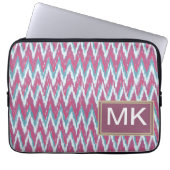 Zickzack-Effekt12.ai Laptopschutzhülle (Vorderseite)