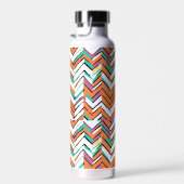 Zickzack Farbherringbone-Muster Trinkflasche (Rechts)