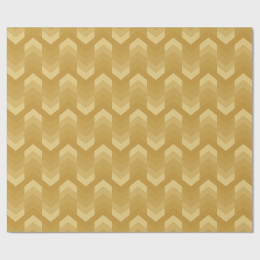 Zickzack Farbmuster Geschenkpapier (Flach)