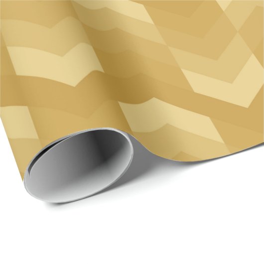 Zickzack Farbmuster Geschenkpapier (Rolleneckpunkt)