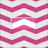 Zickzack Farbzackstreifen Stoff (Kachel)