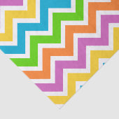 Zickzack Federpapier Seidenpapier (Ausschnitt)