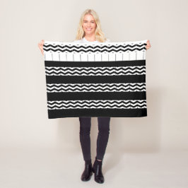 ZICKZACK FLEECEDECKE