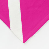 Zickzack fleecedecke (Ecke)