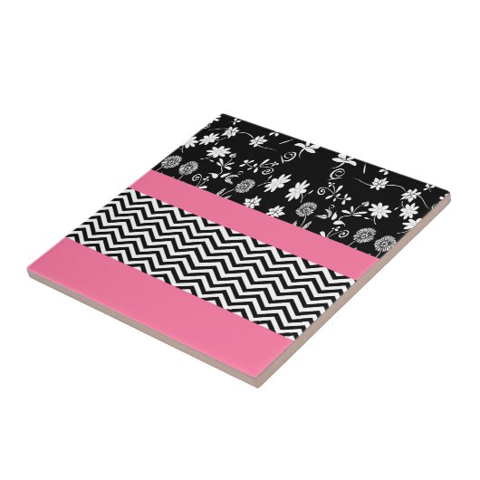 Zickzack Fliese (Seite)