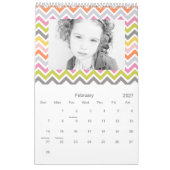 Zickzack Foto-Kalender Kalender (Feb 2027)