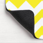 Zickzack-Gelb Mousepad (Ecke)