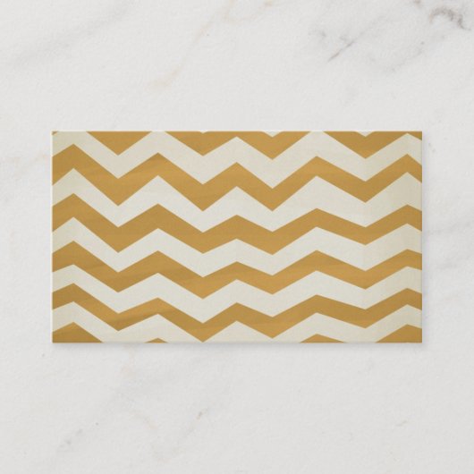 Zickzack Geschäfts-Karte Visitenkarte (Vorderseite)