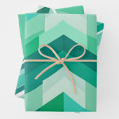 Zickzack Geschenkpapier Set (Beispiel)