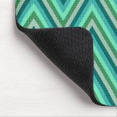 Zickzack-gestreifter Hintergrund Mousepad (Ecke)