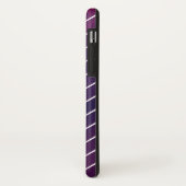 Zickzack gezeichnet Muster Monogram Script Case-Mate iPhone Hülle (Hinten/Links)