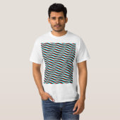 Zickzack Glitch T - Shirt (Vorne ganz)