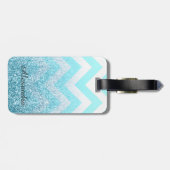 ZICKZACK & GLITZER GEPÄCKANHÄNGER (Rückseite horizontal)