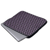 Zickzack Glitzer Look Electronics Sleeve (Vorne Knopf)