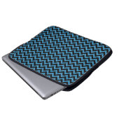 Zickzack Glitzer Look Electronics Sleeve (Vorne Knopf)