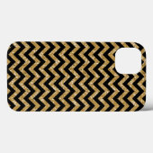 Zickzack Glitzer Look iPad Air BT-Fall Case-Mate iPhone Hülle (Rückseite (Horizontal))