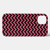 Zickzack Glitzer Look iPad BT Fall Case-Mate iPhone Hülle (Rückseite (Horizontal))