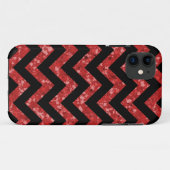 Zickzack Glitzer Look iPhone 5 BT Fall Case-Mate iPhone Hülle (Rückseite (Horizontal))
