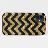 Zickzack Glitzer Look iPhone 5 BT Fall Case-Mate iPhone Hülle (Rückseite (Horizontal))