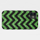 Zickzack Glitzer Look iPhone 5 BT Fall Case-Mate iPhone Hülle (Rückseite (Horizontal))