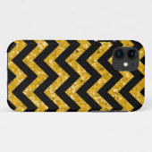 Zickzack Glitzer Look iPhone 5 BT Fall Case-Mate iPhone Hülle (Rückseite (Horizontal))