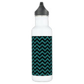 Zickzack Glitzer-Look Trinkflasche (Rechts)