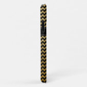 Zickzack Gold Case-Mate iPhone Hülle (Hinten/Rechts)