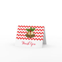 Zickzack Goldbell-Weihnachten danken Ihnen