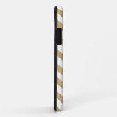 Zickzack GoldImitat-Glitzer iPhone 5/5S Fall Case-Mate iPhone Hülle (Hinten/Rechts)