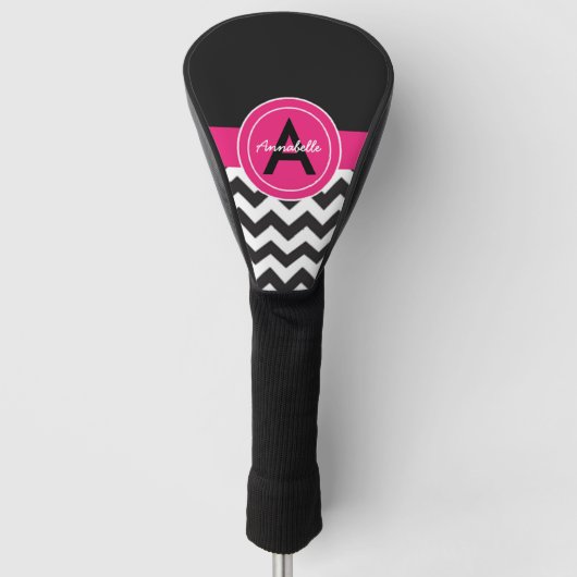 Zickzack Golf Headcover (Vorderseite)