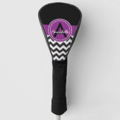 Zickzack Golf Headcover (Vorderseite)