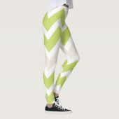 Zickzack Grafikkalienmuster Leggings (Rechts)