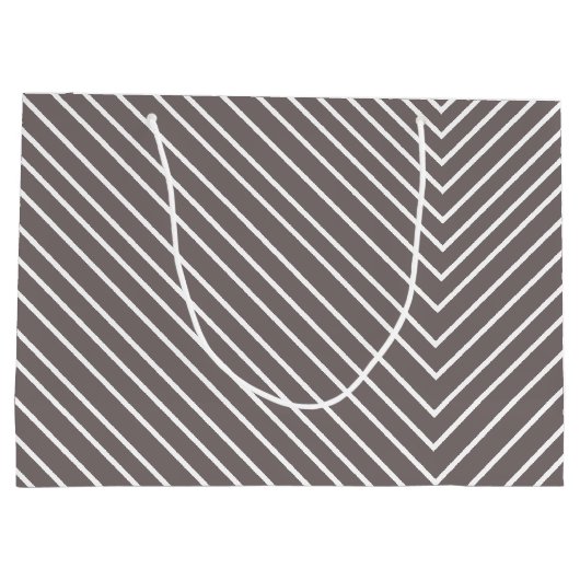 Zickzack grau-weiß große geschenktüte (Rückseite)