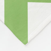 Zickzack Herbstfall Fleecedecke (Ecke)