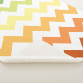 Zickzack Herbstfall Sherpadecke (3/4)