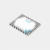 Zickzack Hinweise zur Ankermonografie von Zigzag Post-it Klebezettel (angewinkelt)