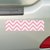 Zickzack Hipster oder Mod Muster des Zickzacks Autoaufkleber (Auf Auto)