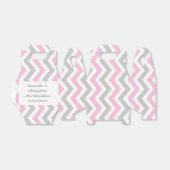 Zickzack Hochzeit in Rosa Geschenkschachtel (Ungefaltet)
