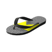 Zickzack JELLOW Kids Fackeln Flops Kinderbadesandalen (Schrägansicht)