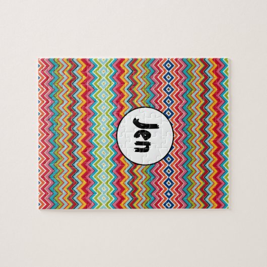 Zickzack Jigsaw Puzzle (Horizontal)