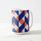 Zickzack Kaffeetasse (VorderseiteRechts)