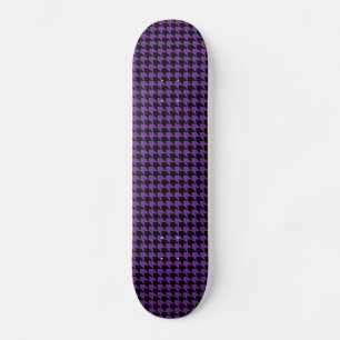 Zickzack Karos Trauben und Schwarz Skateboard