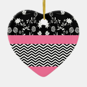 Zickzack Keramikornament
