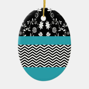 Zickzack Keramikornament