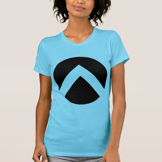 Zickzack Kreisbogen T-Shirt (Vorderseite)